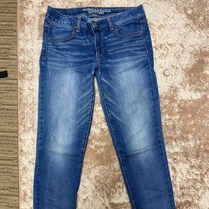 AEO medium wash jeans